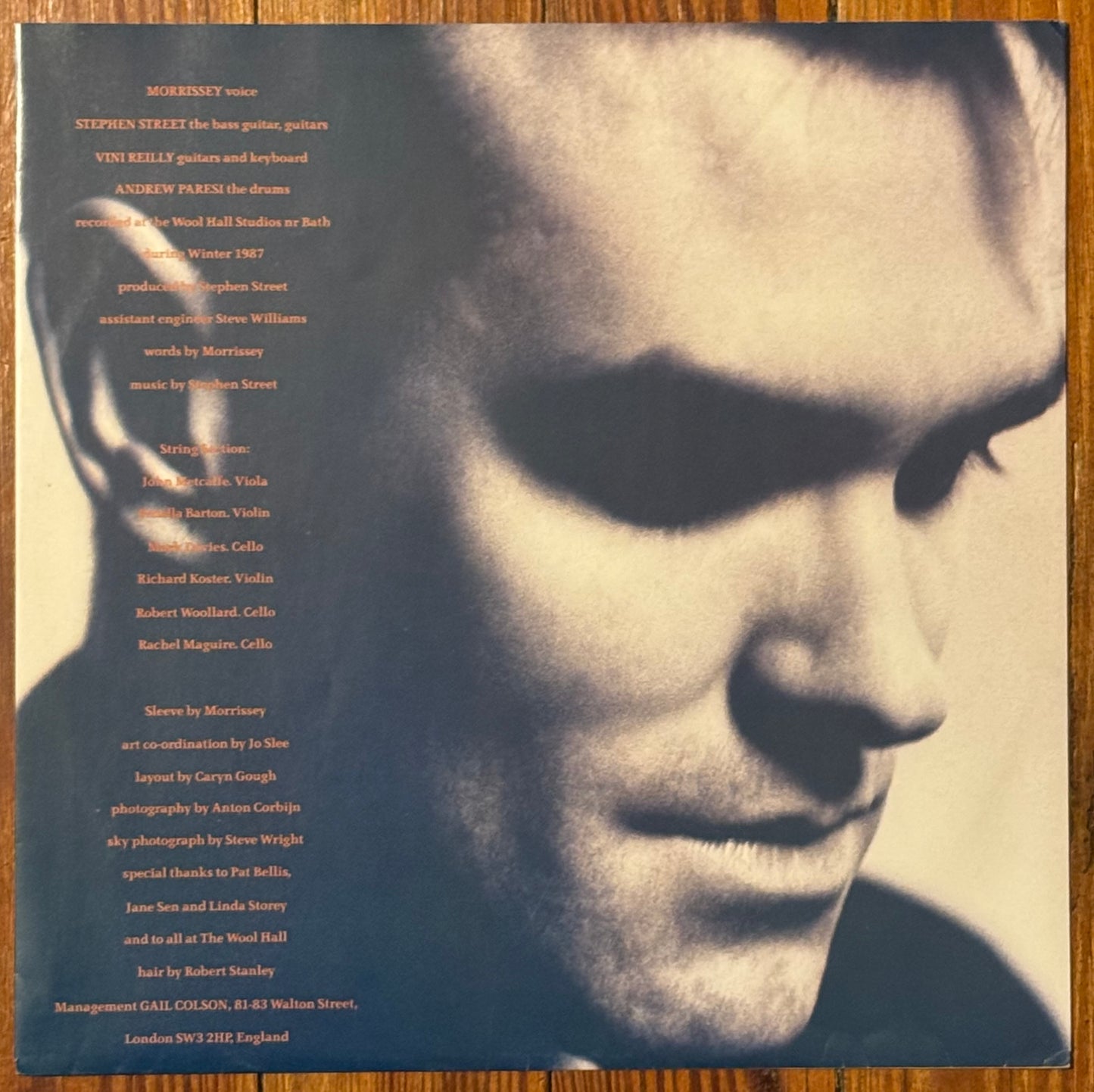 MORRISSEY "Education in Reverse" (“Viva Hate” 1st AUSTRALIA Pressing)