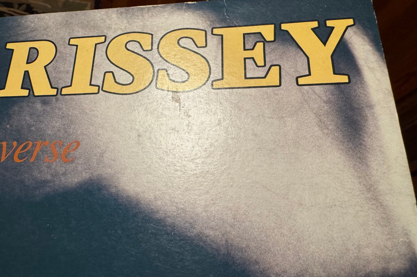 MORRISSEY "Education in Reverse" (“Viva Hate” 1st AUSTRALIA Pressing)