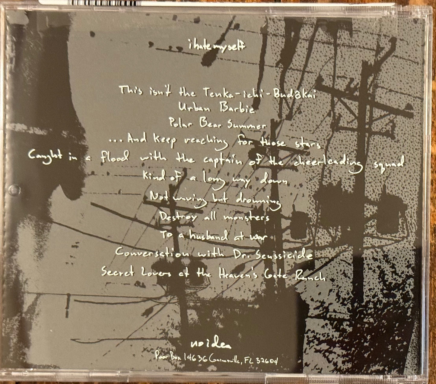 I HATE MYSELF "Eleven Songs" CD