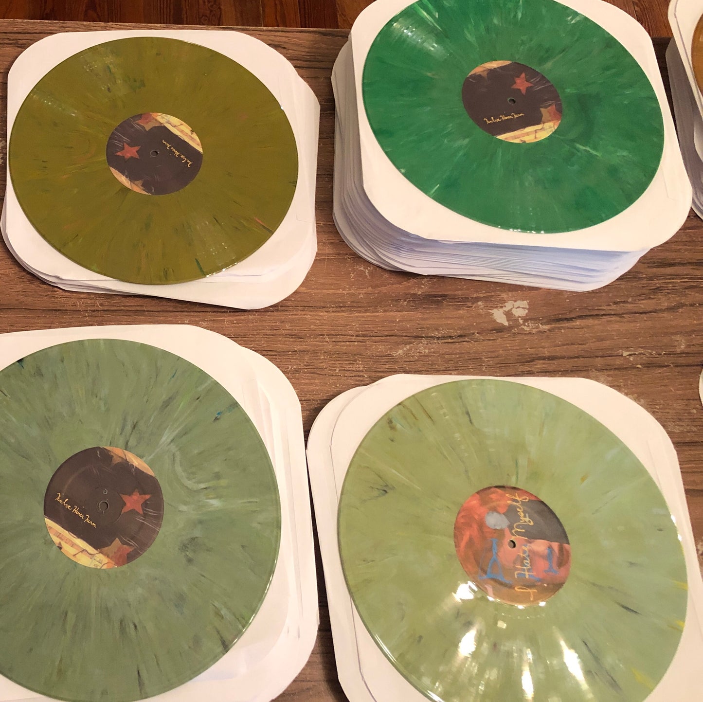 I HATE MYSELF / TWELVE HOUR TURN "Split" LP