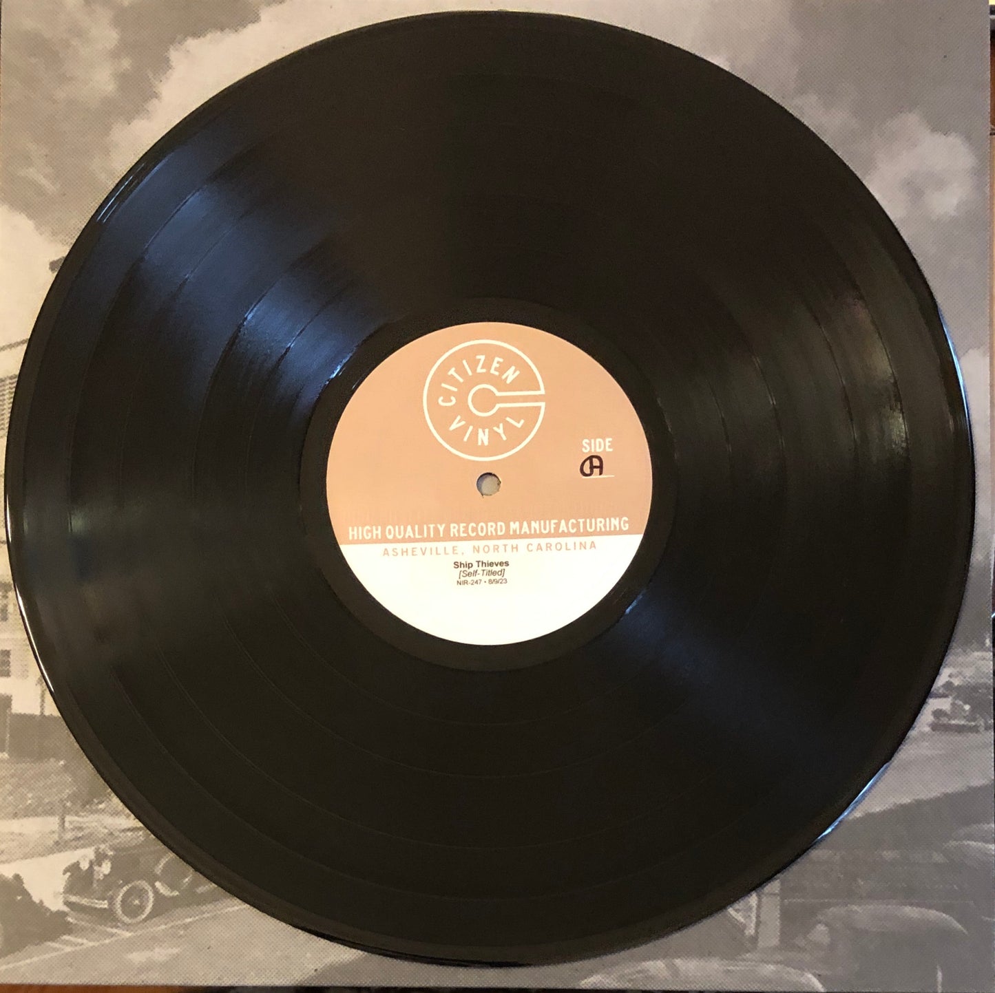 CHRIS WOLLARD & THE SHIP THIEVES "S/T" TEST PRESSING