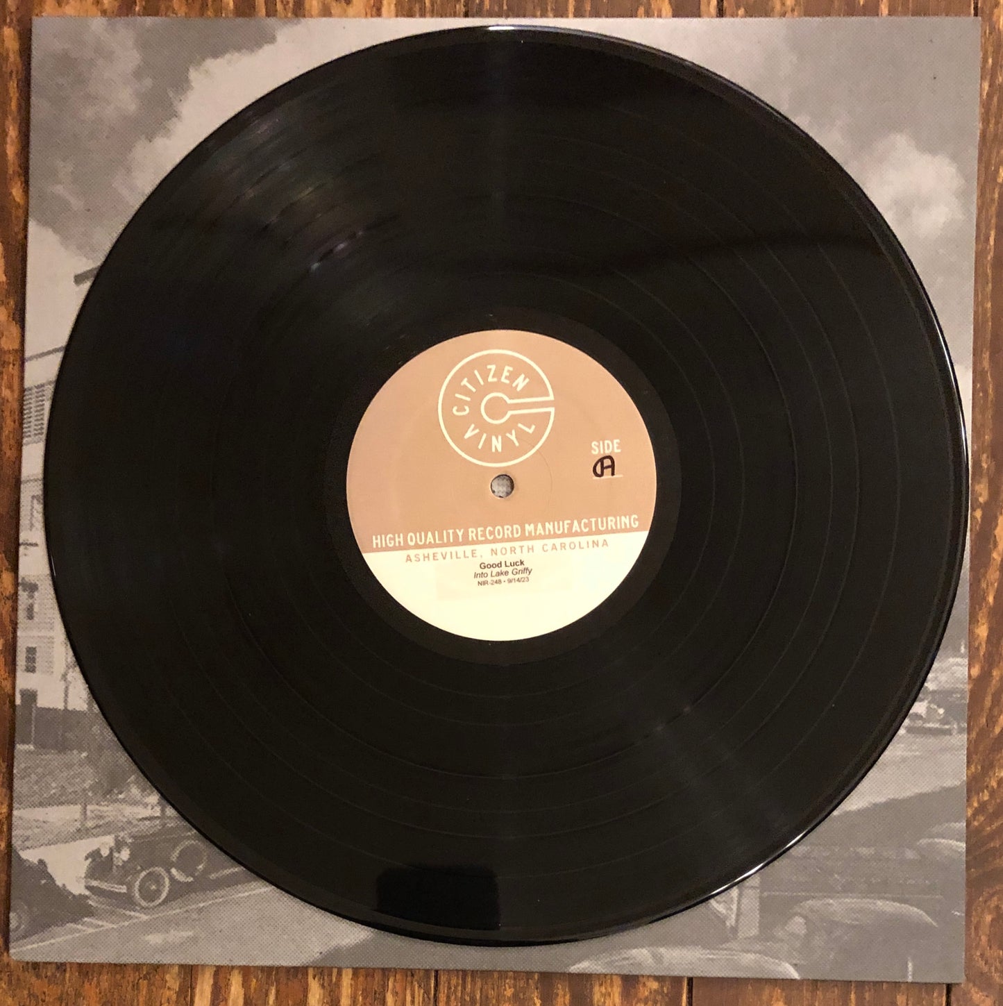 GOOD LUCK "Into Lake Griffy" TEST PRESSING