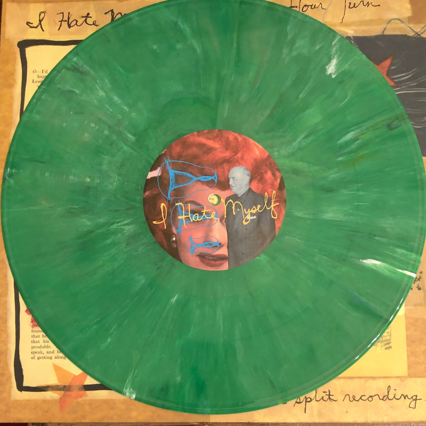 I HATE MYSELF / TWELVE HOUR TURN "Split" LP