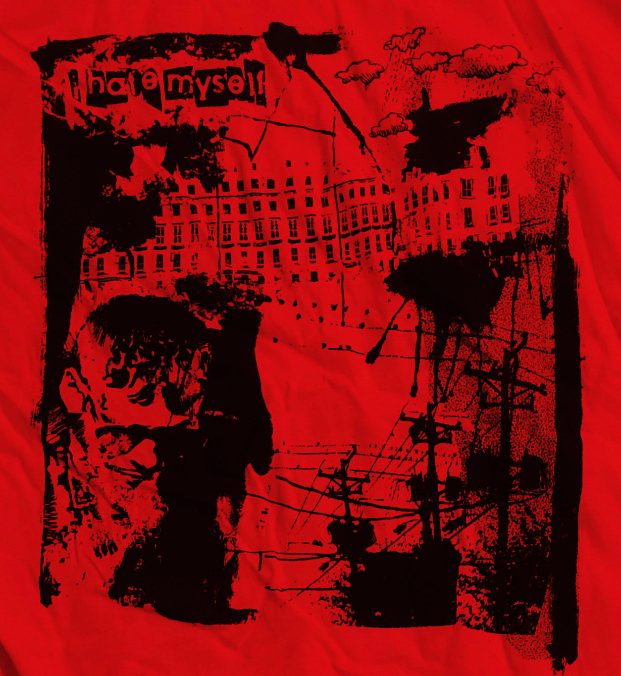 I HATE MYSELF "Eleven" Shirt RED