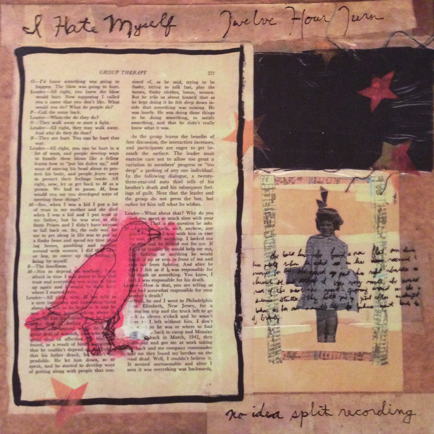 I HATE MYSELF / TWELVE HOUR TURN "Split" LP