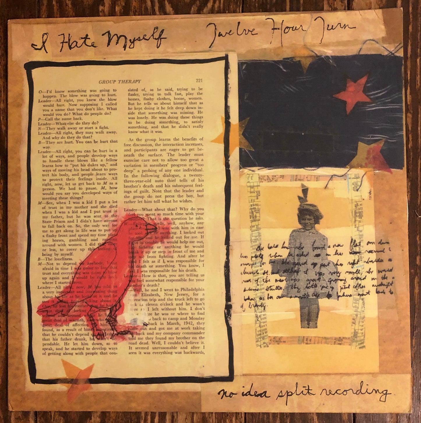 I HATE MYSELF / TWELVE HOUR TURN "Split" (4th Pressing, 2006) LP