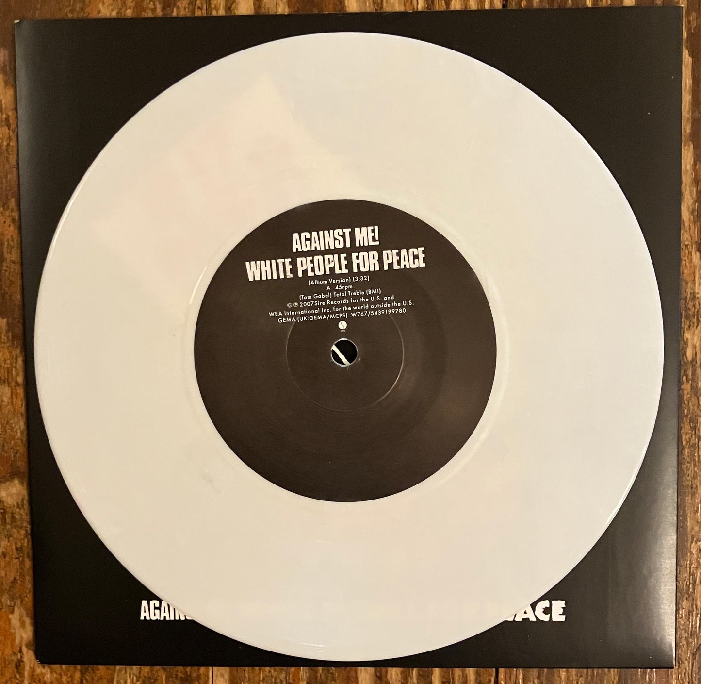AGAINST ME! "White People For Peace"