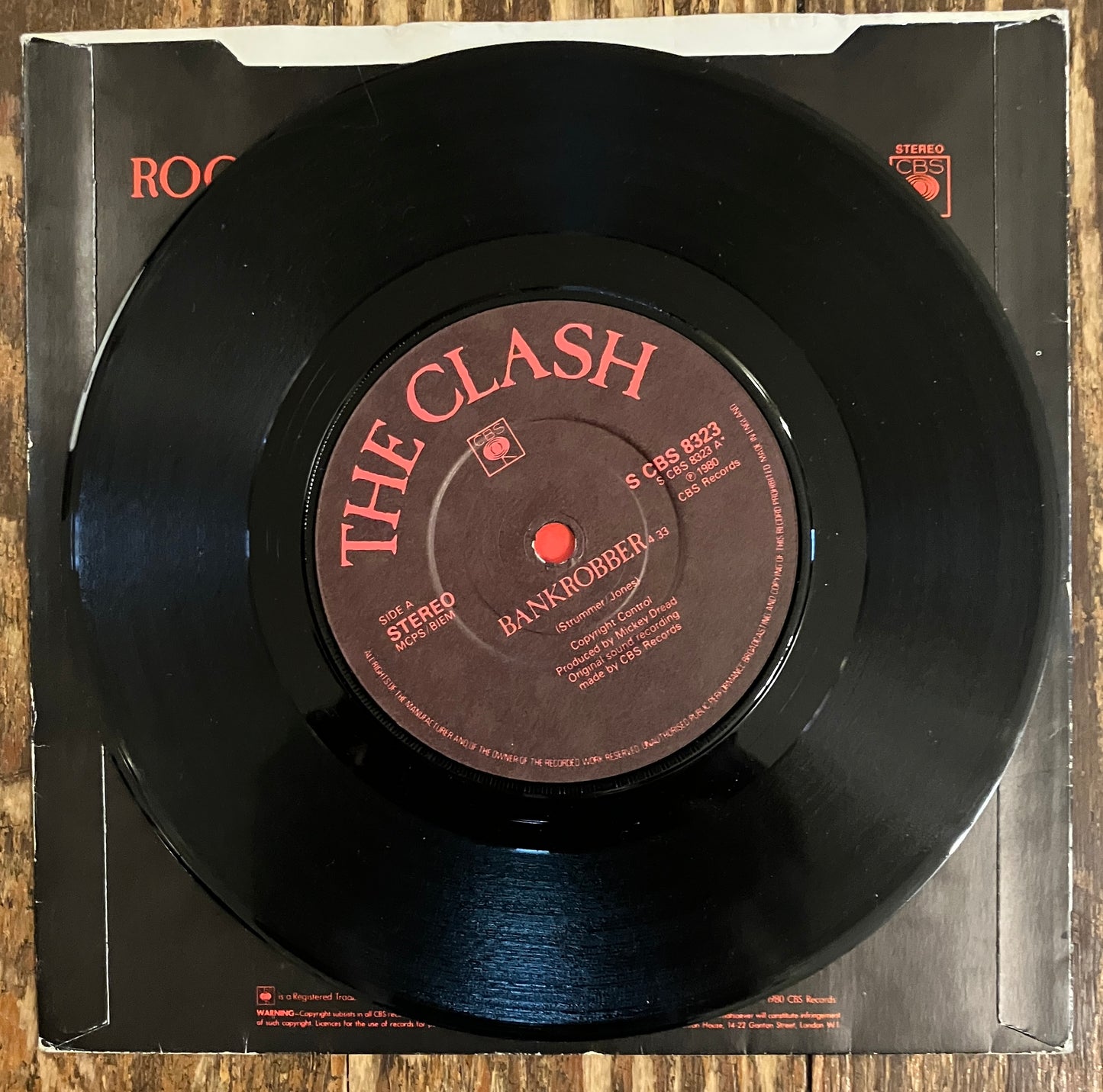 CLASH, THE "Bankrobber"