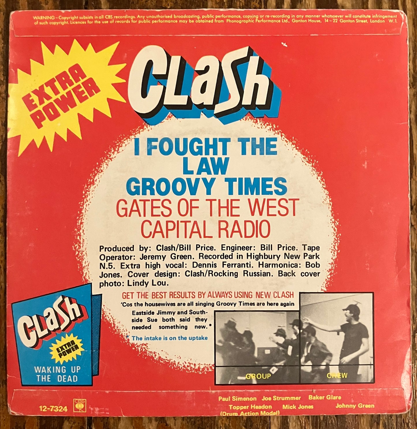 CLASH, THE "Cost of Living E.P."