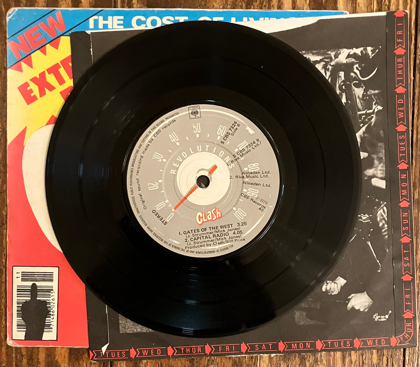 CLASH, THE "Cost of Living E.P."