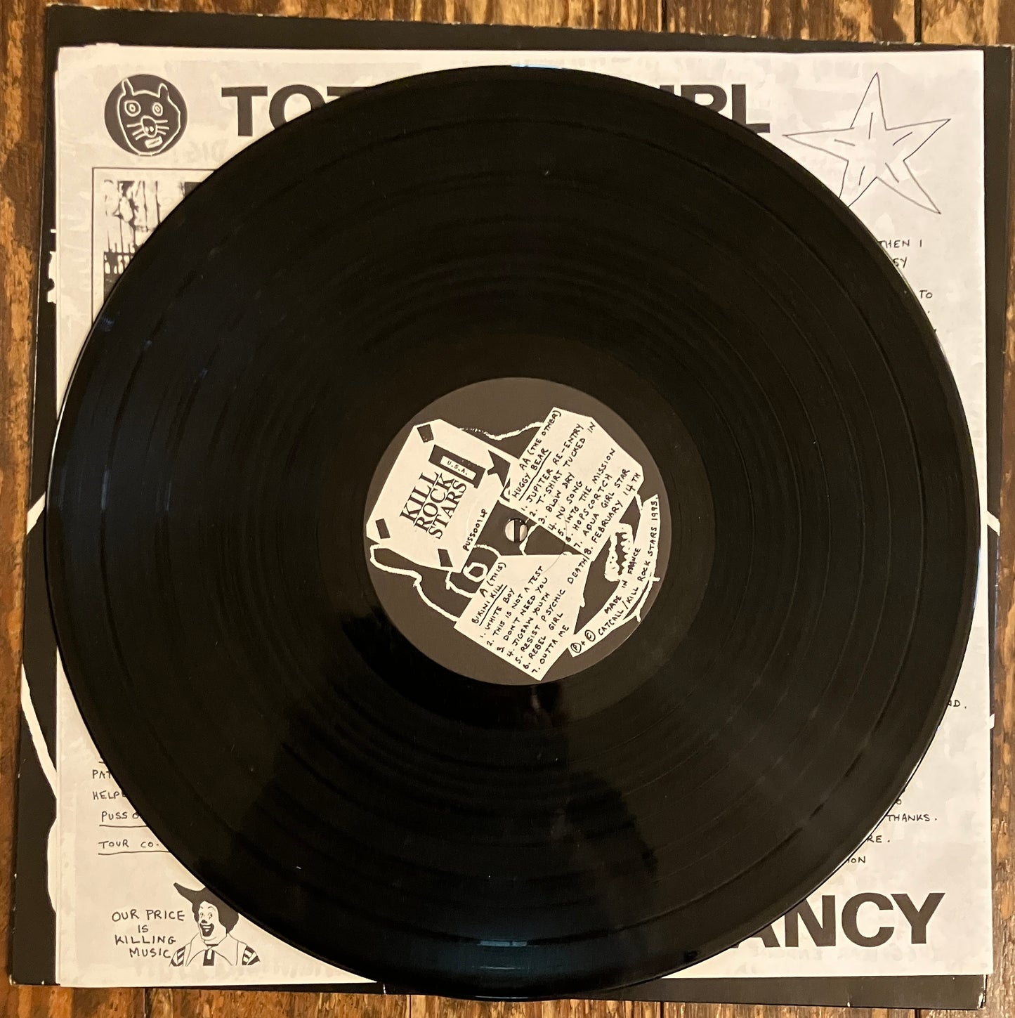 BIKINI KILL / HUGGY BEAR "Yeah Yeah Yeah Yeah / Our Troubled Youth"
