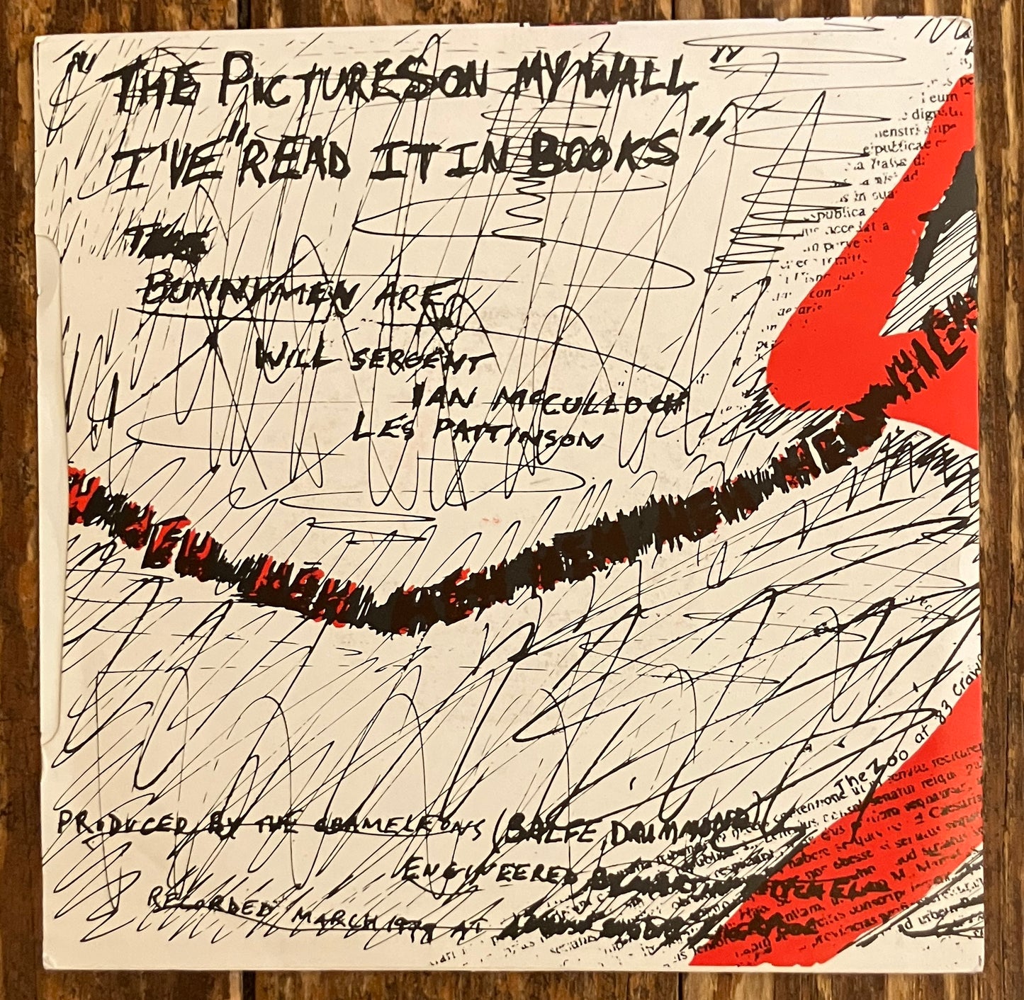 ECHO AND THE BUNNYMEN "The Pictures on My Wall"