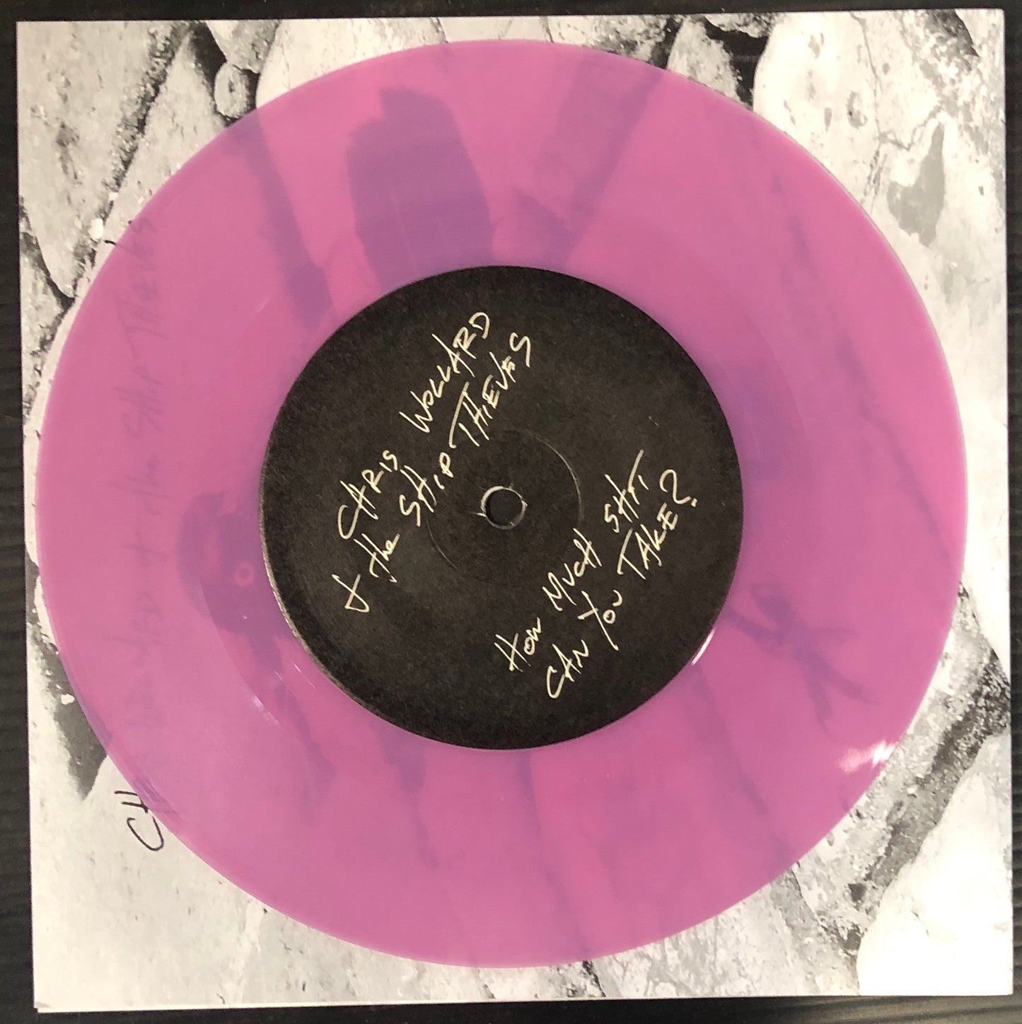CHRIS WOLLARD & THE SHIP THIEVES "How Much Shit Can You Take? / Aliens"