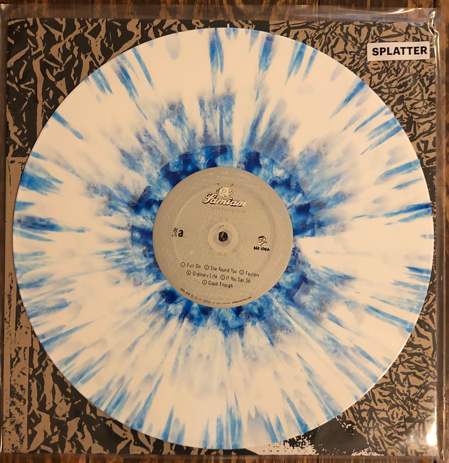 SAMIAM "You Are Freaking Me Out" LTD SCREENPRINTED COVER