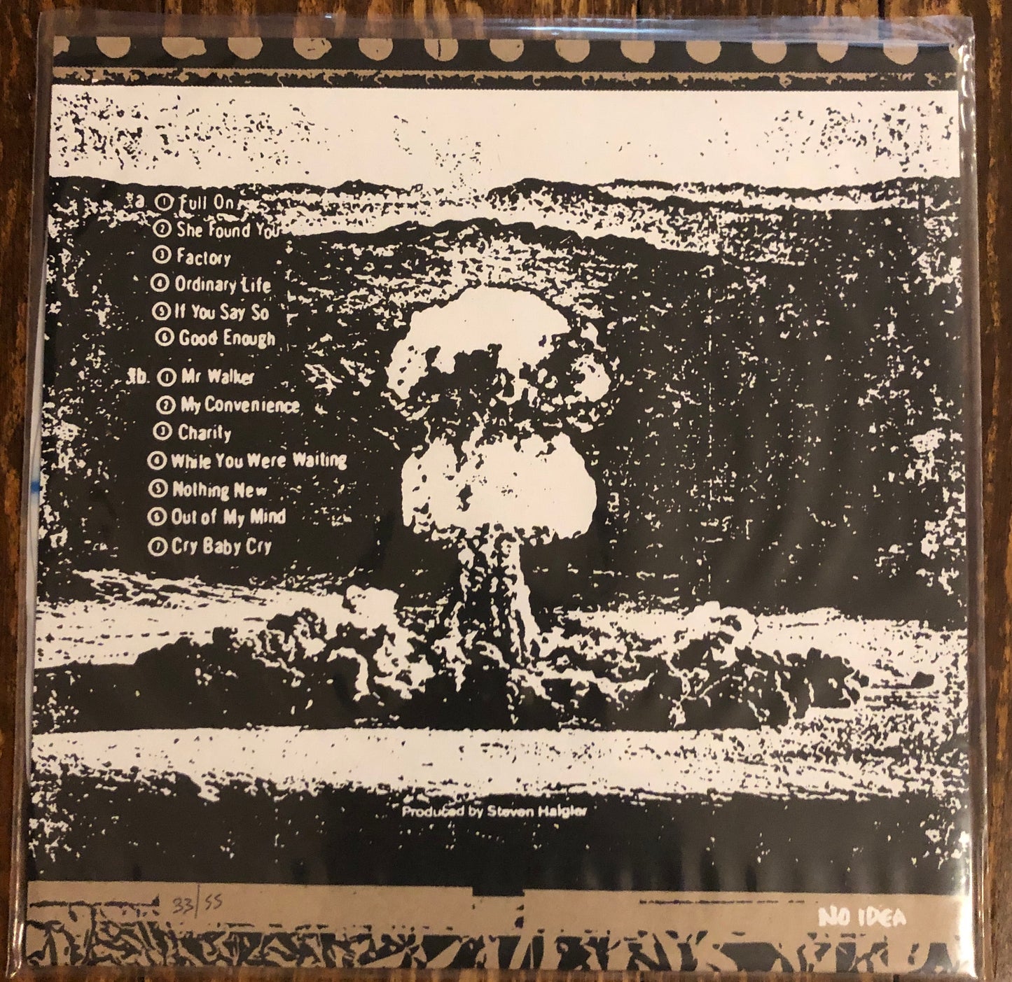 SAMIAM "You Are Freaking Me Out" LTD SCREENPRINTED COVER
