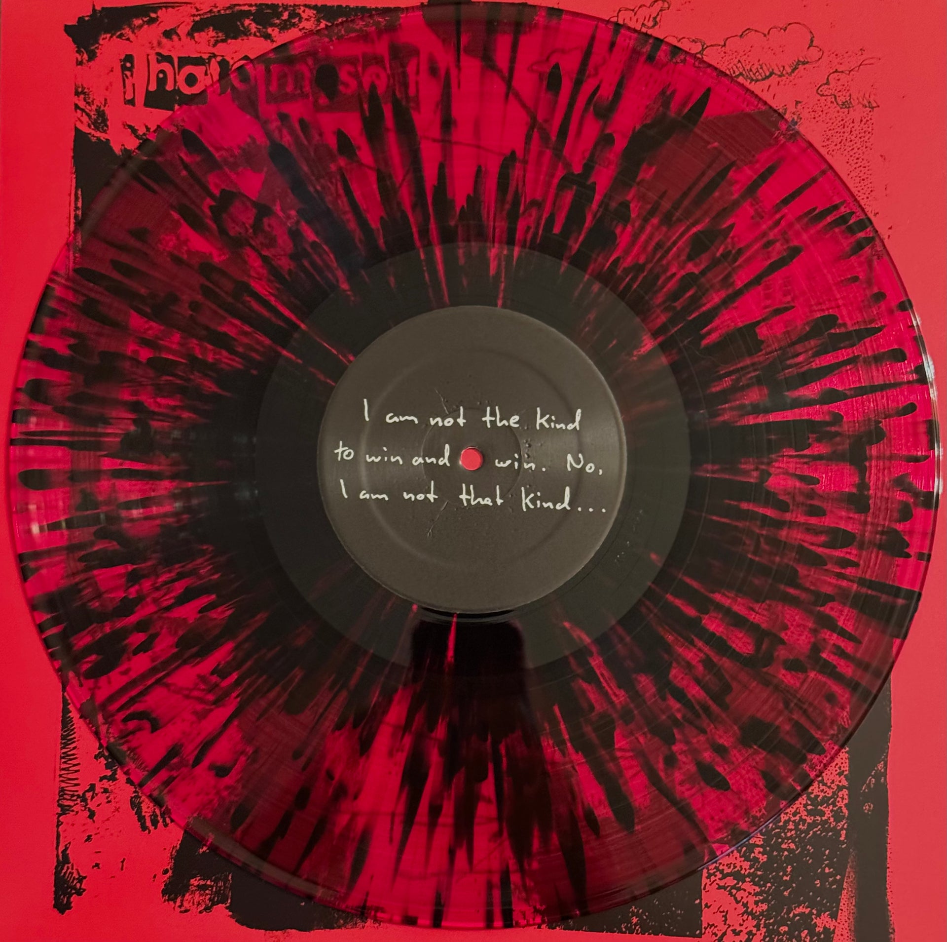 i hate myself 激情エモ　LP NO IDEA RECORDS I HATE MYSELF 