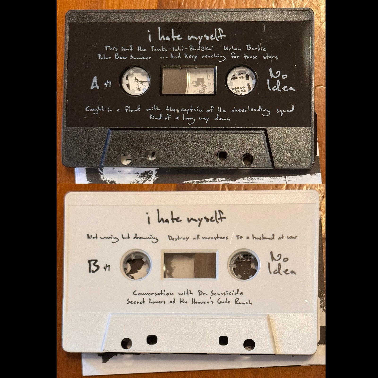 i hate myself 激情エモ　LP NO IDEA RECORDS I HATE MYSELF 