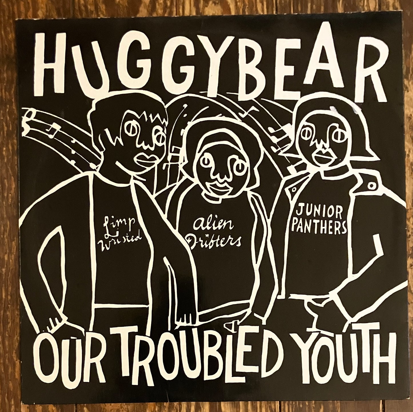 BIKINI KILL / HUGGY BEAR "Yeah Yeah Yeah Yeah / Our Troubled Youth"