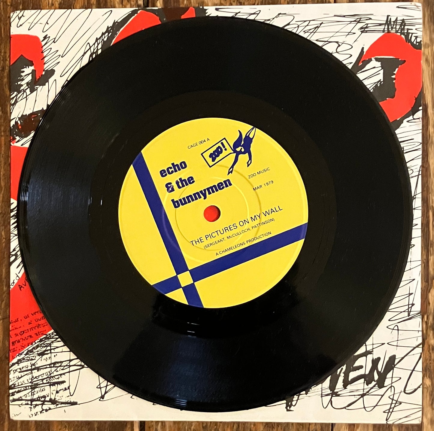 ECHO AND THE BUNNYMEN "The Pictures on My Wall"