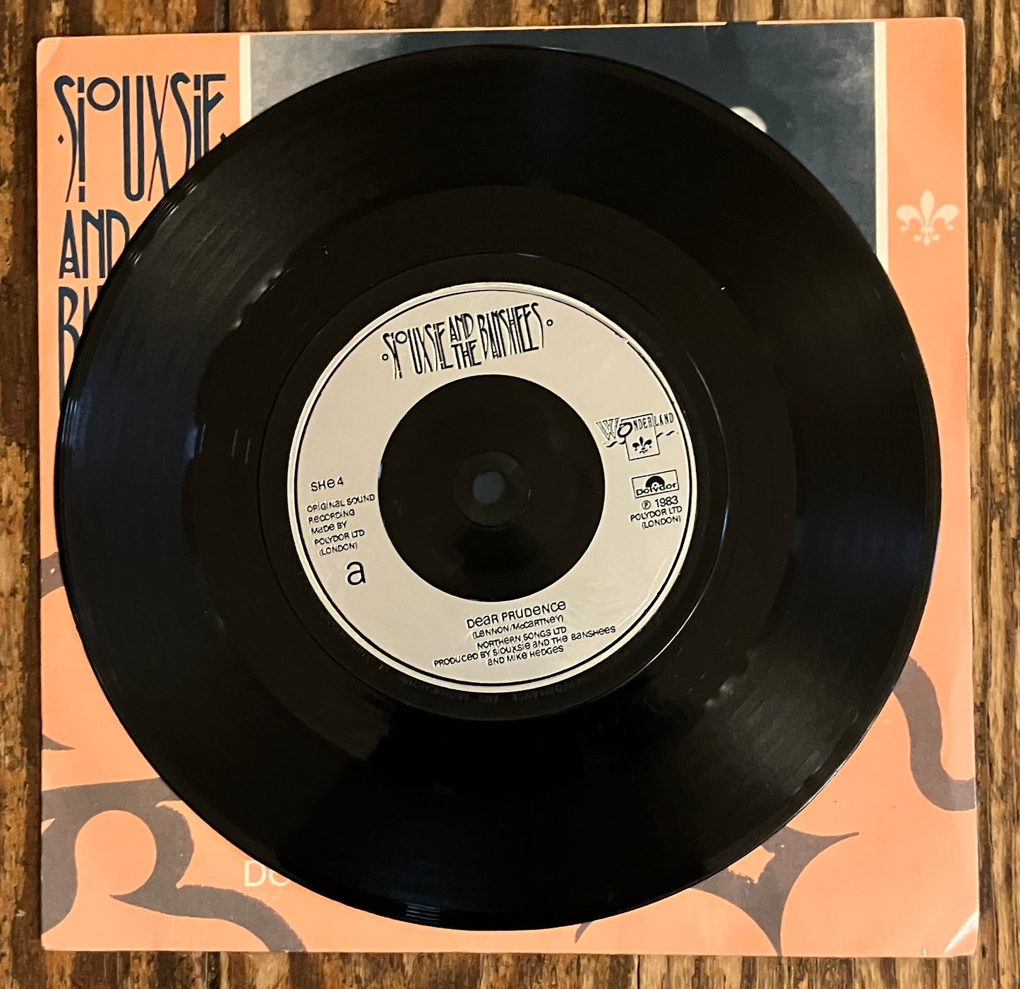 SIOUXSIE AND THE BANSHEES "Dear Prudence"