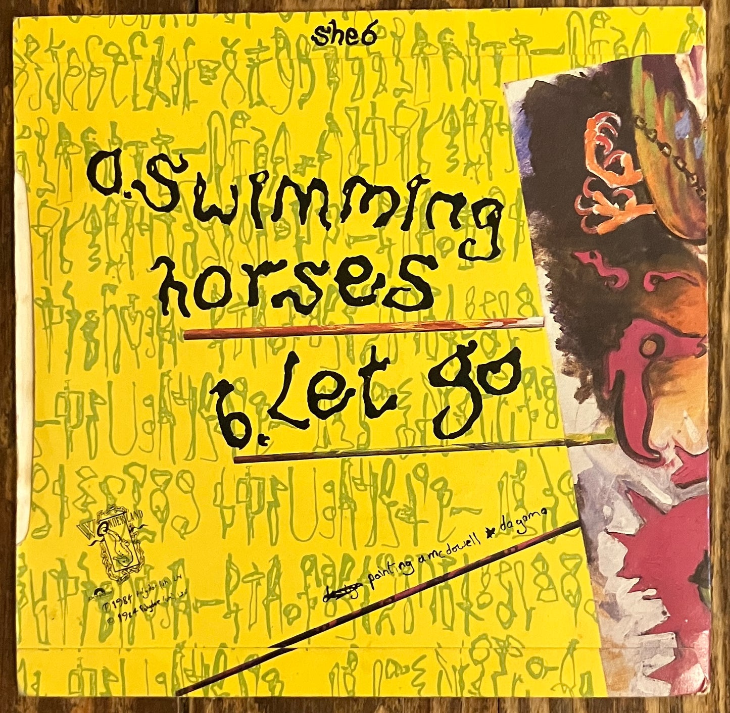 SIOUXSIE AND THE BANSHEES "Swimming Horses"