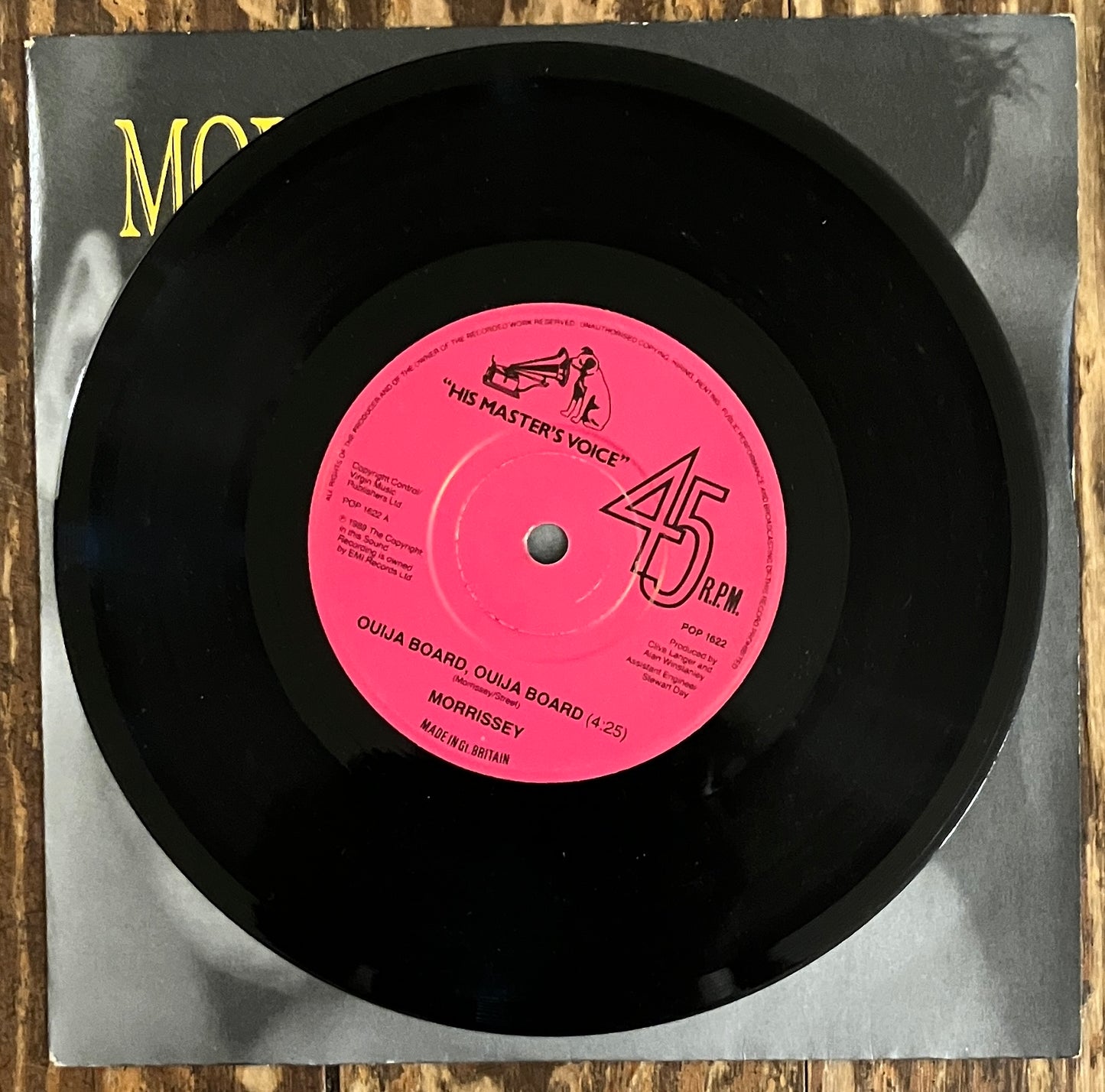 MORRISSEY "Ouija Board, Ouija Board"