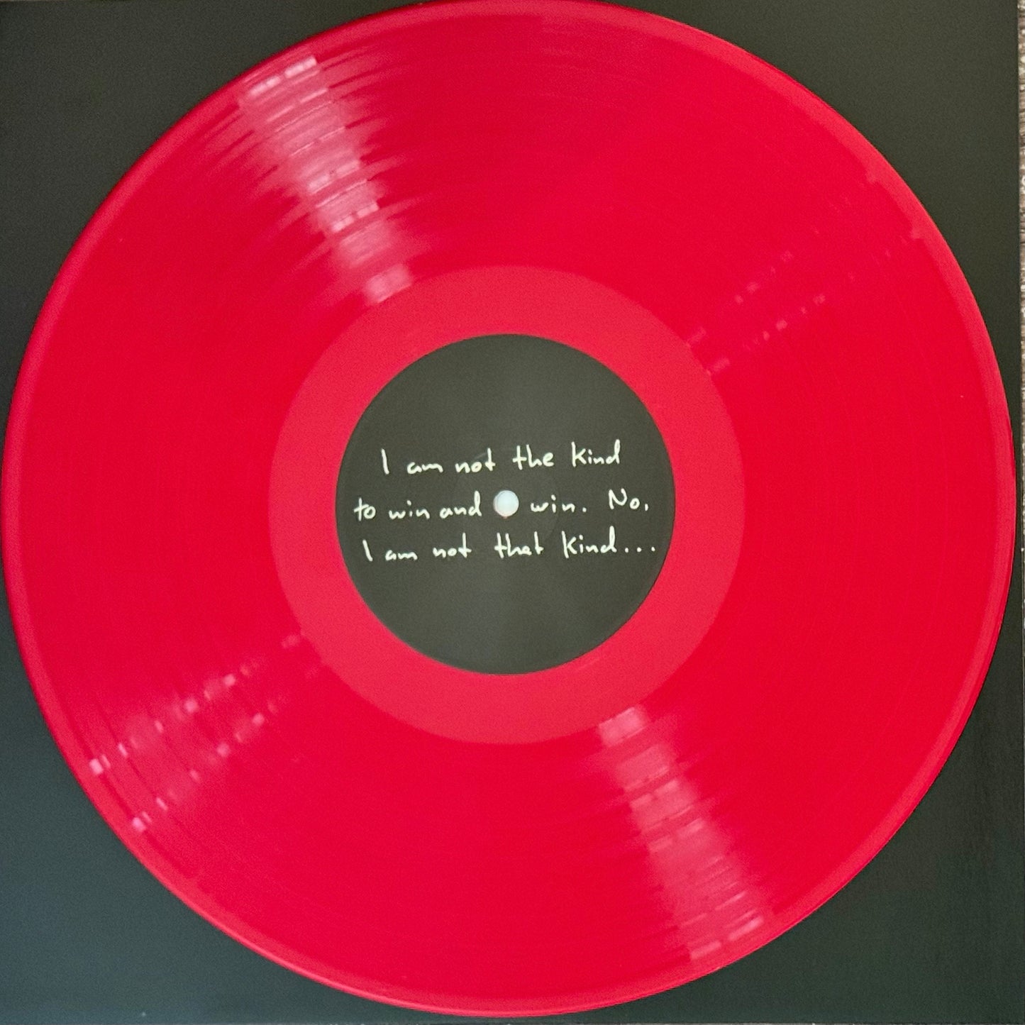 I HATE MYSELF "Eleven Songs" OPAQUE RED LP