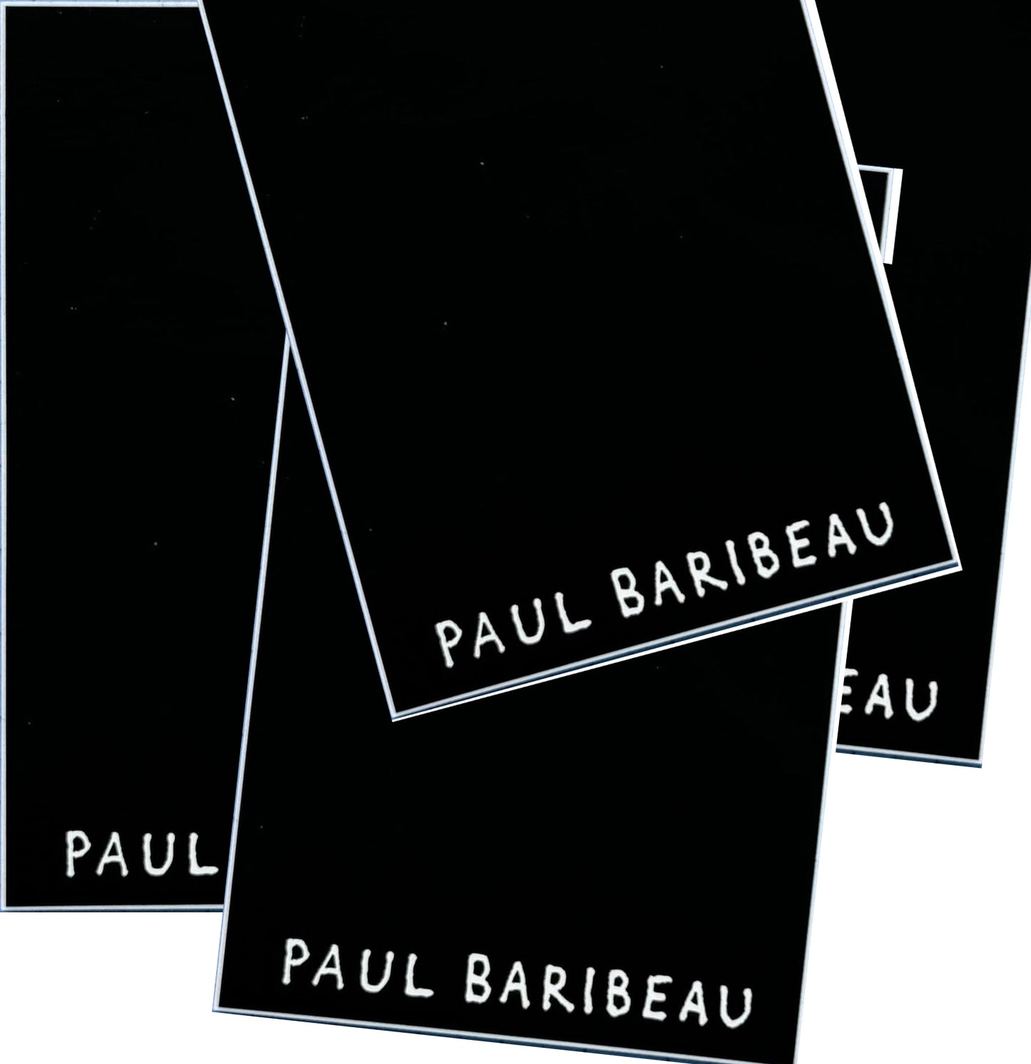 PAUL BARIBEAU "Box" Sticker